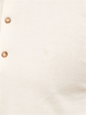 Polo a maniche corte Etro uomo avorio in UOMO