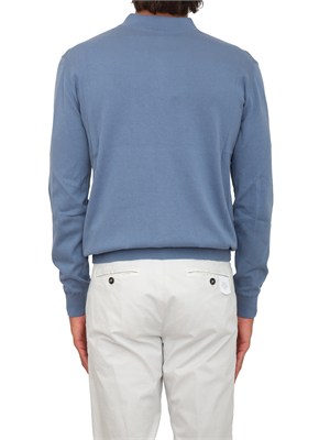 Polo Etro uomo in cotone azzurro in UOMO