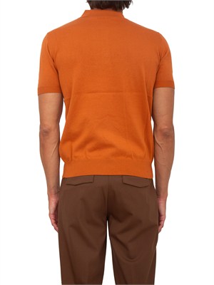 Polo a maniche corte Etro uomo arancione in UOMO