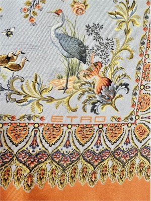 Foulard Etro stampa Paisley in seta in DONNA