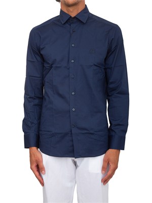 Camicia Etro uomo in cotone blu in UOMO
