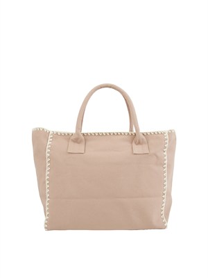 Borsa shopper Banana Moon cotone beige in DONNA
