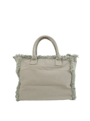 Borsa shopper verde Banana Moon bordi sfrangiati in DONNA