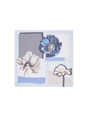 Foulard grande Liu Jo donna colorblock celeste in DONNA
