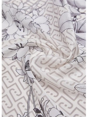 Foulard grande Liu Jo donna bianco e nero in DONNA
