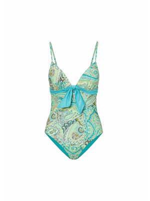Costume intero verde con stampa Liu Jo donna in DONNA