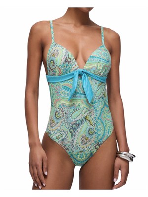 Costume intero verde con stampa Liu Jo donna in DONNA