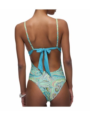 Costume intero verde con stampa Liu Jo donna in DONNA