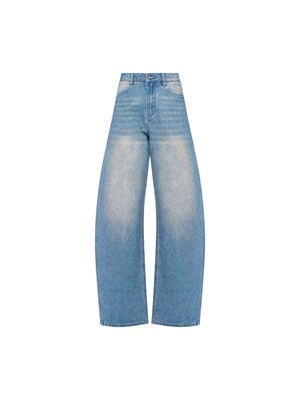 Denim Chardon Twenty Fourhaitch lavaggio medio strass all over in DONNA