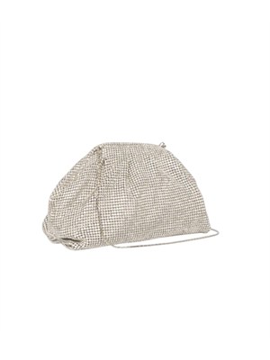 Pochette Petra Twenty Fourhaitch argento in DONNA