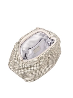 Pochette Petra Twenty Fourhaitch argento in DONNA