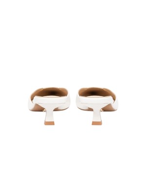 Sabot bianchi Malagueta Twenty Fourhaitch in ecopelle in DONNA