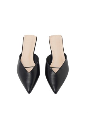 Sabot neri Malagueta Twenty Fourhaitch in ecopelle in DONNA