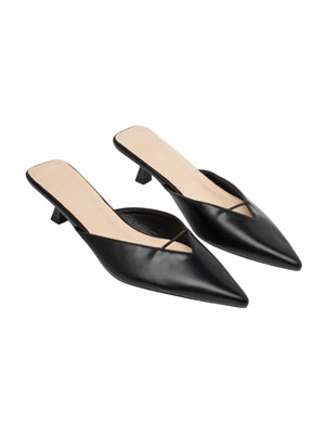 Sabot neri Malagueta Twenty Fourhaitch in ecopelle in DONNA