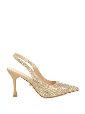 Slingback Eindhoven Twenty Fourhaitch strass oro in DONNA