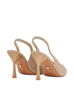Slingback Eindhoven Twenty Fourhaitch strass oro in DONNA