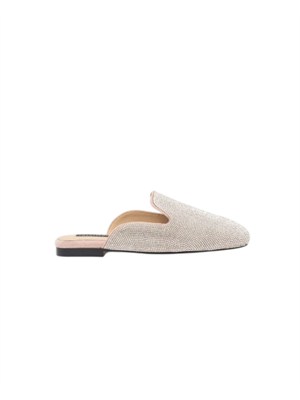 Sabot Aukena Twenty Fourhaitch cipria e argento in DONNA
