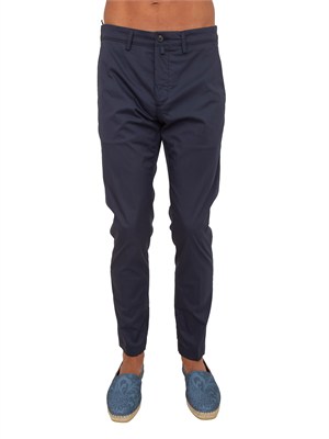 Pantaloni Siviglia uomo in cotone blu in UOMO