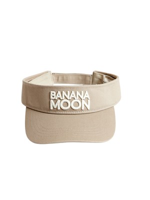 Visiera Banana Moon in cotone tortora in DONNA