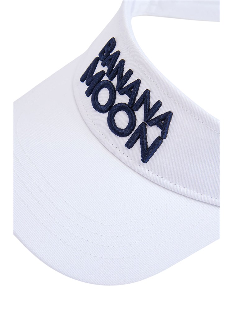 Visiera Banana Moon in cotone bianco