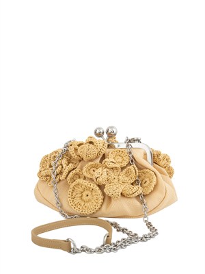Pasticcino Bag small Max Mara Weekend in rafia beige in DONNA