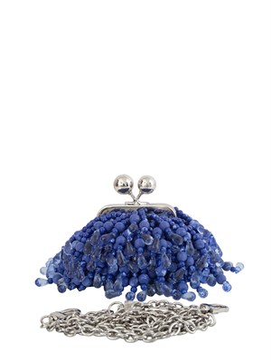 Pasticcino Bag Nano Max Mara Weekend blu in DONNA