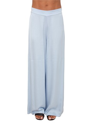Pantaloni Calador Kocca in viscosa azzurra in DONNA