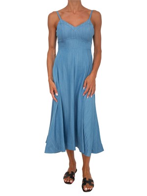Abito Arfilla Kocca in lyocell blu denim in DONNA