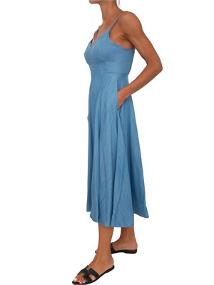 Abito Arfilla Kocca in lyocell blu denim in DONNA