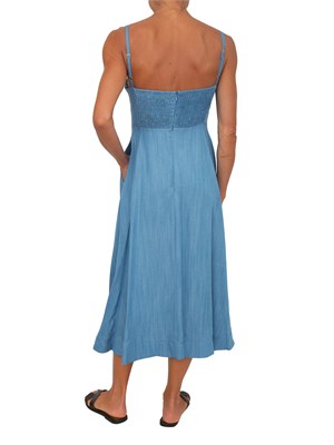 Abito Arfilla Kocca in lyocell blu denim in DONNA