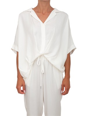 Blusa Basilide Kocca in tessuto bianco in DONNA