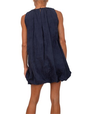 Abito corto Niobe Kocca in cotone blu in DONNA