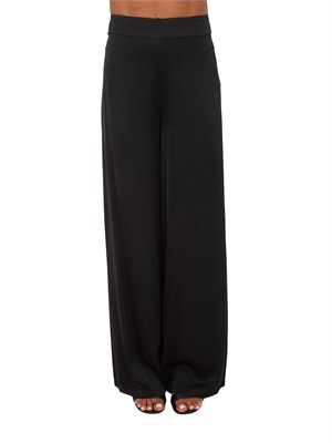 Pantaloni Calador Kocca in viscosa nera in DONNA