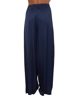 Pantaloni Calador Kocca in viscosa blu in DONNA