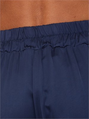 Pantaloni Calador Kocca in viscosa blu in DONNA
