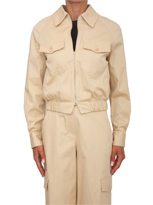 Giubbino Narcin Kocca in cotone beige in DONNA