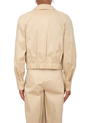 Giubbino Narcin Kocca in cotone beige in DONNA