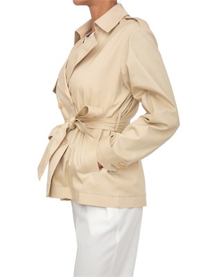 Giacca Frank Kocca in cotone beige in DONNA