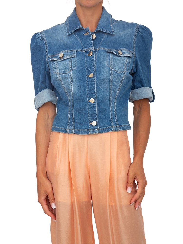 Giubbino Bakari Kocca blu denim
