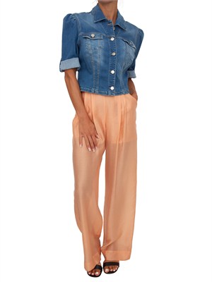 Giubbino Bakari Kocca blu denim in DONNA