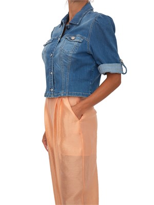 Giubbino Bakari Kocca blu denim in DONNA