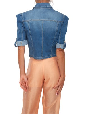 Giubbino Bakari Kocca blu denim in DONNA