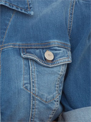 Giubbino Bakari Kocca blu denim in DONNA