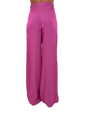 Pantaloni Jos Kocca in tessuto leggero viola in DONNA