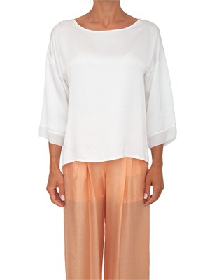 Blusa Citino Kocca in viscosa bianca in DONNA