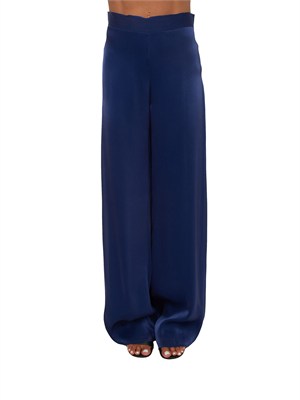 Pantaloni Jos Kocca in tessuto leggero blu in DONNA