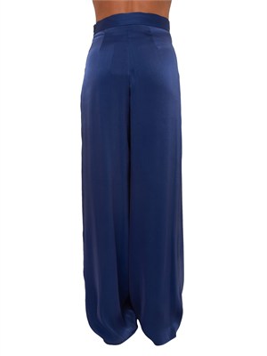 Pantaloni Jos Kocca in tessuto leggero blu in DONNA