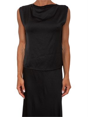 Blusa Cindeo Kocca in viscosa nera in DONNA