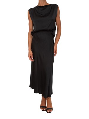 Blusa Cindeo Kocca in viscosa nera in DONNA