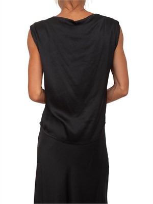 Blusa Cindeo Kocca in viscosa nera in DONNA